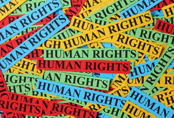 Human Rights written on paper (iStockphoto)