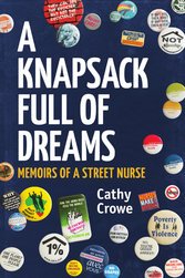 book cover for a knapsack full of dreams
