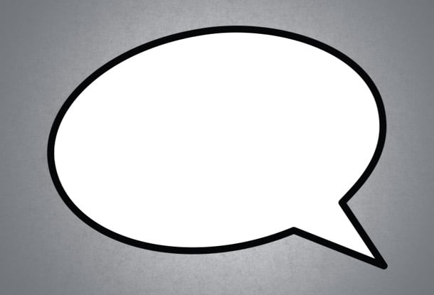 Speech bubble
