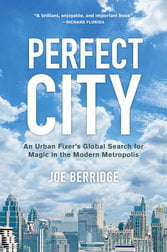 book cover for perfect city