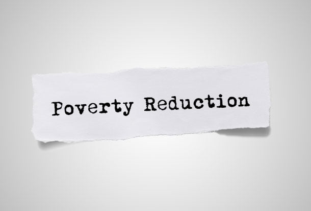 Words on paper - Poverty Reduction