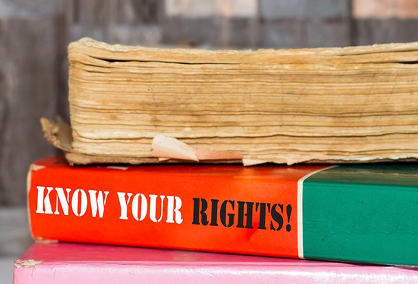 photo: book called "know your rights!" (iStockphoto)