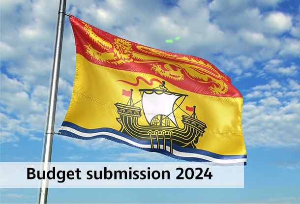 image: Flag of New Brunswick (iStockphoto)